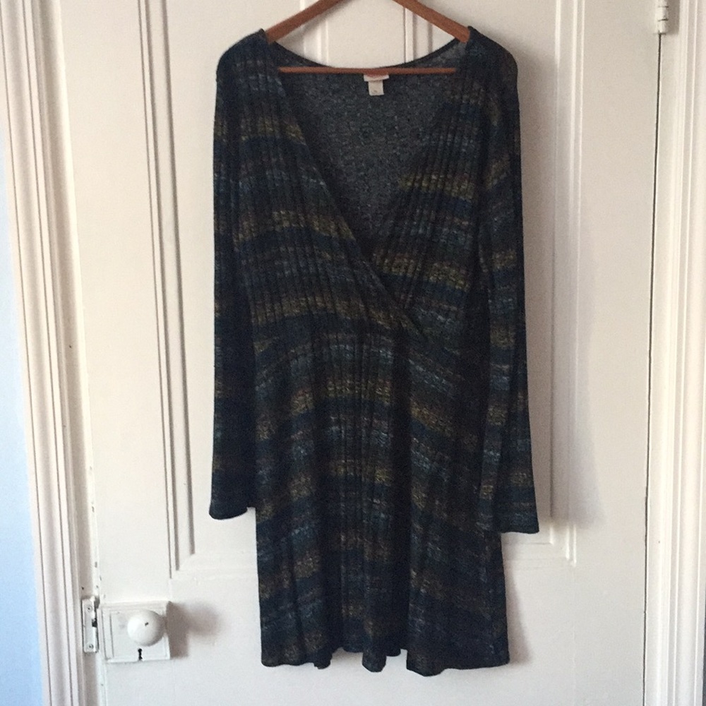 Mossimo Supply Co Stretch Knit Pullover Dress XL